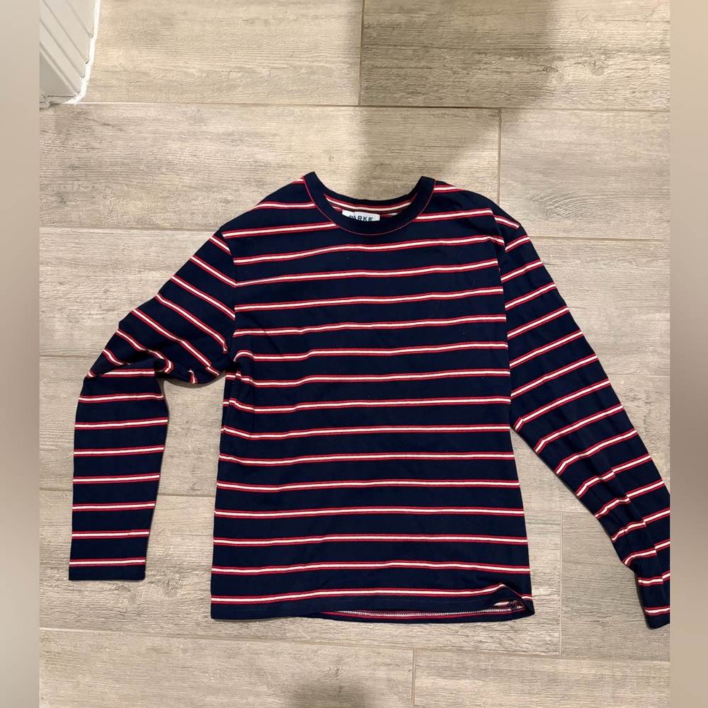 Parke striped long sleeve
